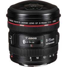 LENS EF8-15MM F4L USM FISHEYE