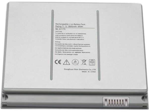 A1175 A1260 Laptop Battery for MacBook Pro 15 inch A1150 A1211 A1226 Compatible MA348G / A MA466LLA MA348J / A MB134XA MA463 MA464