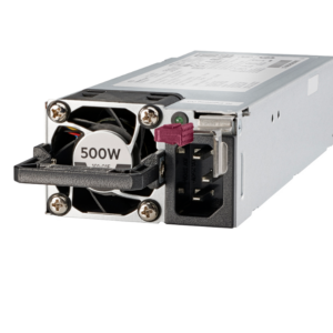 HPE 500W Flex Slot Platinum Hot Plug Low Halogen Power Supply Kit (865408-B21)