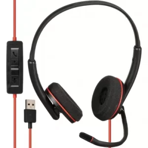 HP Plantronics Black wire C3220 USB Headset (C3220)