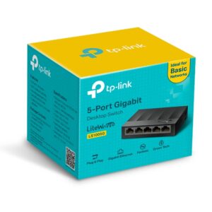 TP-Link 5-Port 10/100/1000Mbps Desktop Switch (LS1005G)