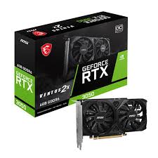 MSI GeForce RTX 3050 Ventus 2X 6GB GDDR6 Graphics Card