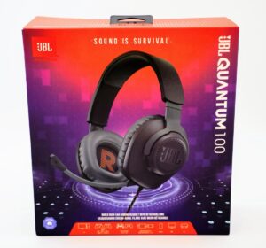 JBL Quantum 100 Wired Over-Ear Gaming Headset